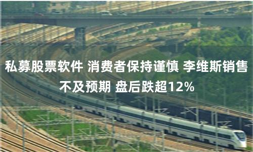 私募股票软件 消费者保持谨慎 李维斯销售不及预期 盘后跌超12%