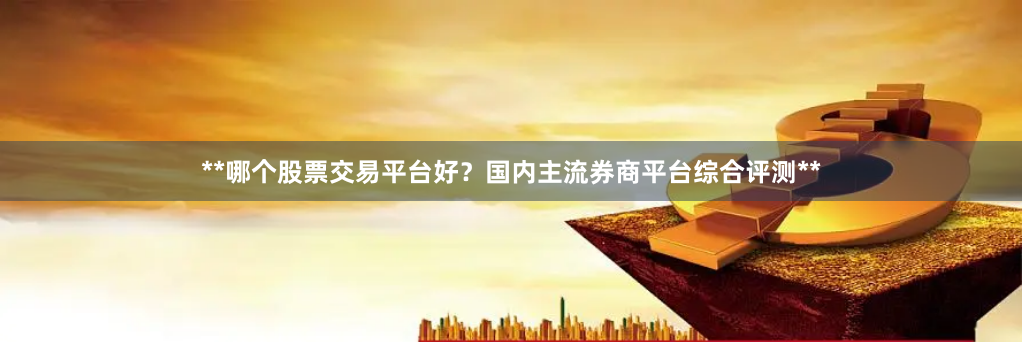 **哪个股票交易平台好？国内主流券商平台综合评测**